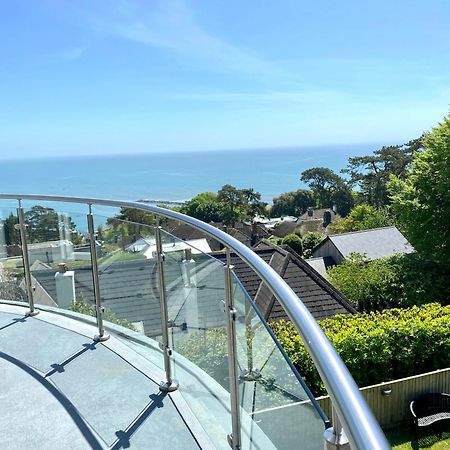 One Of The Best Properties In Lyme! Breathtaking Views Across The Whole Bay. 3 Stories With 2 Tier Veranda Around The Property. Sleeps 6 Lyme Regis Exterior foto