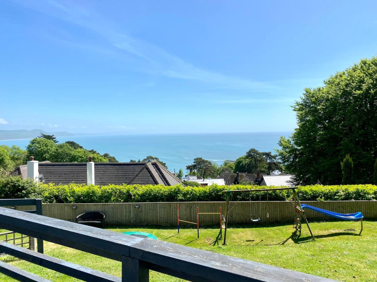 One Of The Best Properties In Lyme! Breathtaking Views Across The Whole Bay. 3 Stories With 2 Tier Veranda Around The Property. Sleeps 6 Lyme Regis Exterior foto